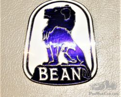 BEAN Enamel Radiator Badge