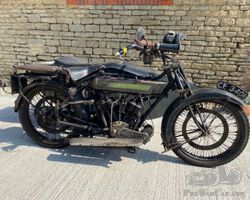 1922 Royal Enfield 180 V-Twin 976cc Combination plus trailer | Richard Edmonds Auctions | March 5, 2023