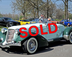 **SOLD**1935 AUBURN SPEEDSTER 866 - GENN PRAY 1971