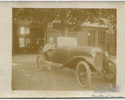 Salmson postcard 1924