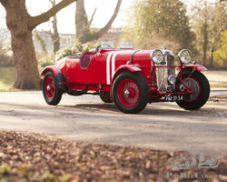 Lagonda M45R Fox and Nicholl Team Car Replica