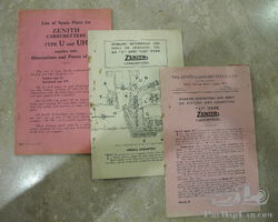 Working and adjustment of Zenith U & UH carburettors