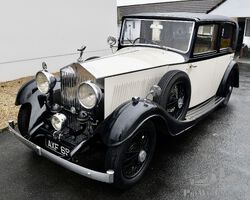 1934 Rolls Royce 20/25 four Light H.J. Mulliner Saloon