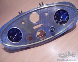 1933 PLYMOUTH 140 KPH speedometer , OIL gauge & KEY