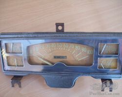 1942 PLYMOUTH 100 MPH special deluxe gauge unit. Suitable for HOTROD
