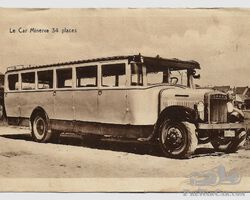 Minerva 34 places autobus bus