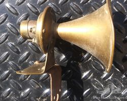 Early Brass Small Electric Horn