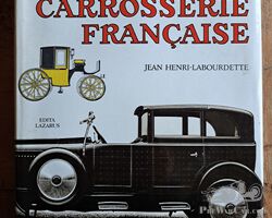 Livre / book: 'Un siècle de carrosserie française' by Jean Henri-Labourdette