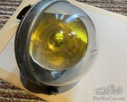 RARE Verre Pivophare Raymond USED ON CITROEN , MERCEDES ETC ... DIRECTIONAL LIGHT SPOT LAMP