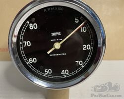 RARE SMITHS CHRONOMETRIC REV COUNTER WITH RED TELL TALE TRIP