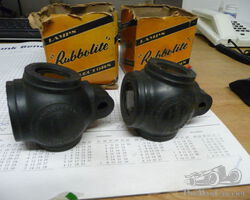 two rubbolite rearlights in orginal box