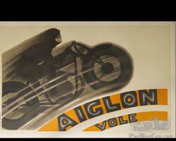 Affiche Aiglon Vole, d’après B. Lancy circa 1927 | OSENAT'RTS & CARS | Auction on April 16, 2023 - 14.00
