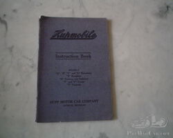 instruction book hupmobile 1913