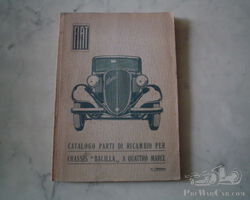 parts book fiat balilla