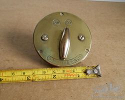 D. Napier & Sons brass magneto switch