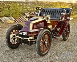 1902 Darracq 9pk Achterinstap Tonneau