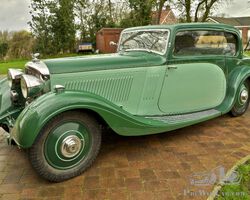 1934 Bentley 3½ Litre Pillarless Coupé by Gurney Nutting