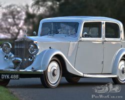1937 Rolls Royce 25/30 Barker sports saloon