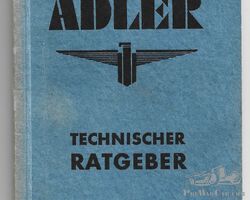 Adler Technischer Ratgeber 1936