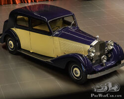 1938 Rolls Royce Phantom III saloon by Kellner
