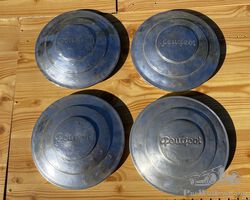 4 hubcaps for Peugeot 302 / 402