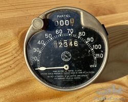 120 km/h Jaeger speedo