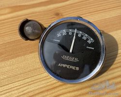 Jaeger ammeter with light