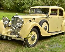 1936 Derby bentley 4.25 litre Park Ward Sports Saloon