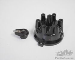 S.E.V. 6 cyl distributor cap + rotor