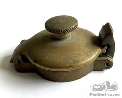 Vintage NOS Enots Brass Screw Down Petrol or Radiator Cap Special Bentley VSCC Austin Riley Frazer Nash