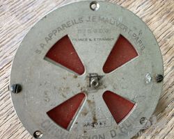 Donnet-Zedel badged Malivert Oil Gauge Face