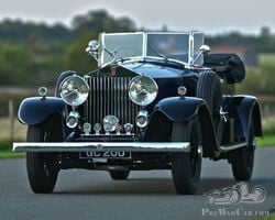 1929 Rolls Royce Phantom 2 Barrel sided tourer