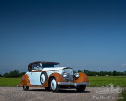 1936 - Hispano-Suiza K6 Cabriolet | Automobiles de Collection auction | Aguttes