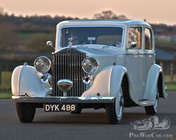 1937 Rolls Royce 25/30 Barker sports saloon
