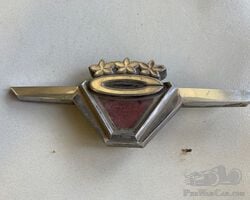 Ornament for unknown car, US made ?