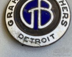 Rare Graham Brothers radiator badge