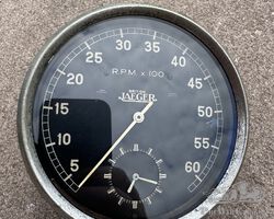 Smiths Jaeger 5” Chronometric Rev Counter & Clock