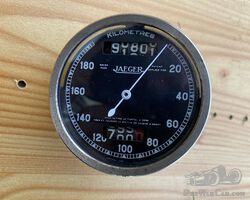 rare 190 km/h jaeger speedo
