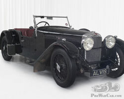 1932 Speed 20 SA Four Seater Tourer By Cross and Ellis