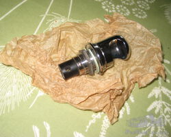 Small Dashboard Chrome Lamp