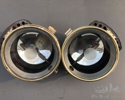 pair of large AUTEROCHE N°625 headlights carbide