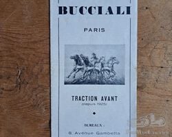 Automobiles Bucciali brochure