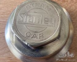 Hubcap for the Stanley steamcar