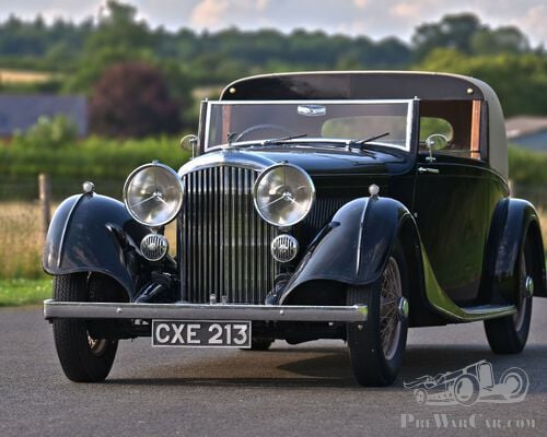 1936 Bentley Derby 4.25 Sedanca by Thrupp & Maberly