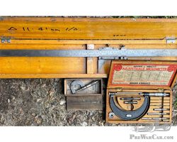 Three Engineering Tools in Wooden Boxes