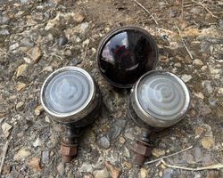 Pair of Side Lights and Rear Light - Unknown Maker