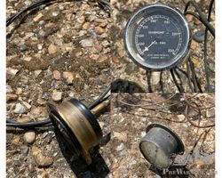 Three Assorted Temperature Gauges