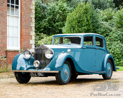 1936 Rolls Royce 20/25 Geneva Showcar ‘Sunroof’