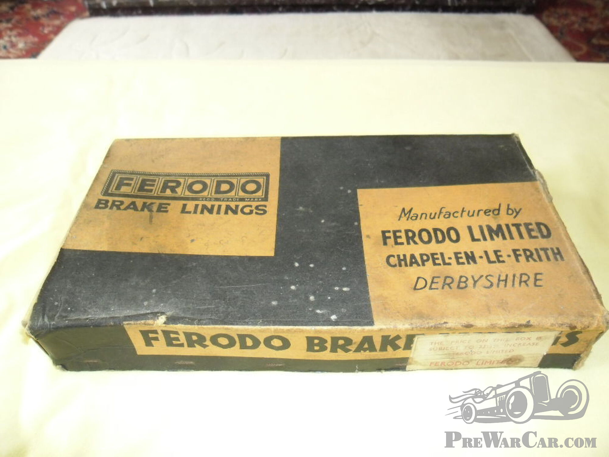 Morris Oxford / Cowley brake linings .....