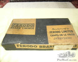 Morris Oxford / Cowley brake linings .....